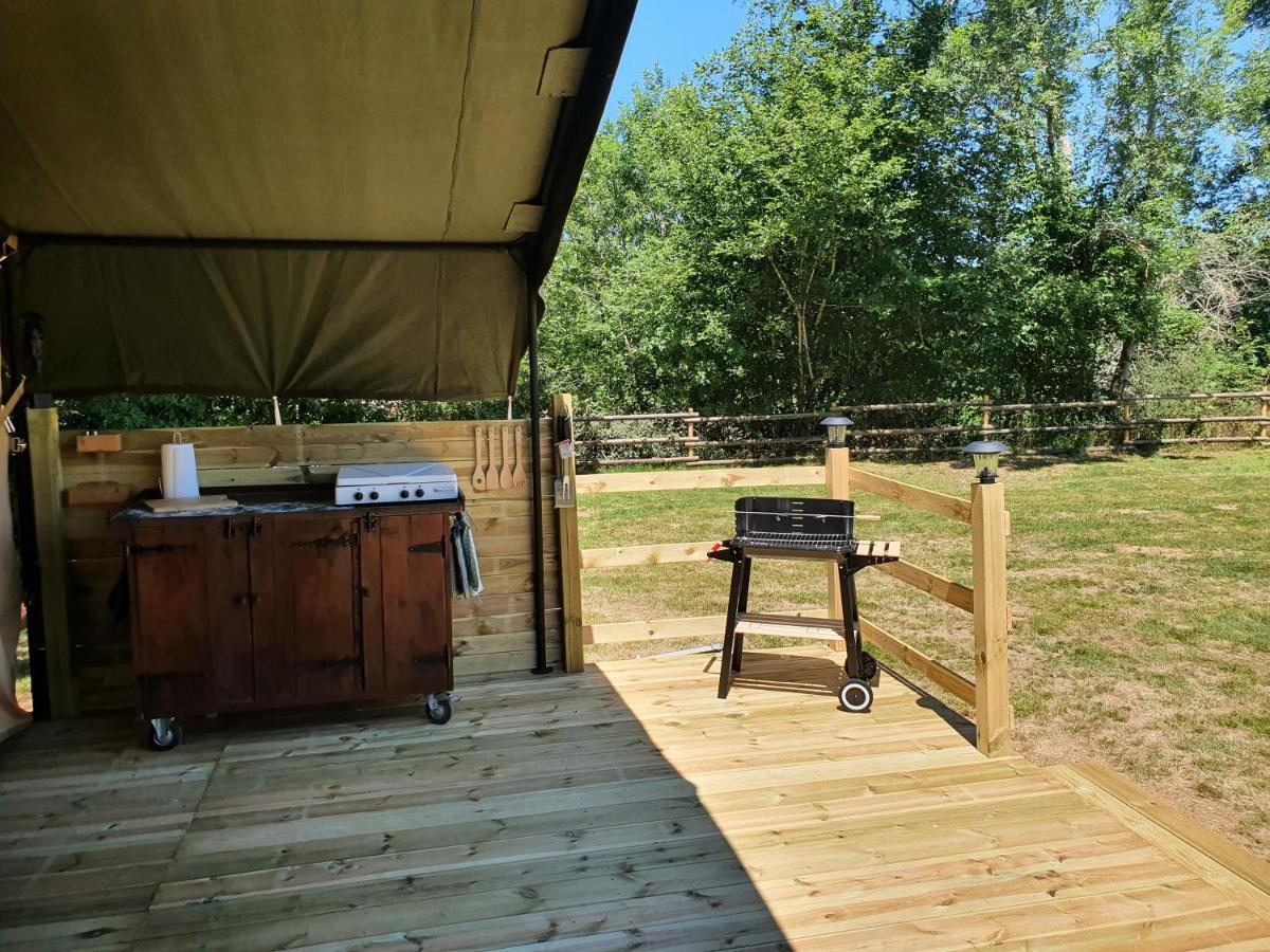 Moulin Du Pommier Glamping & Camping Saulgond Ngoại thất bức ảnh