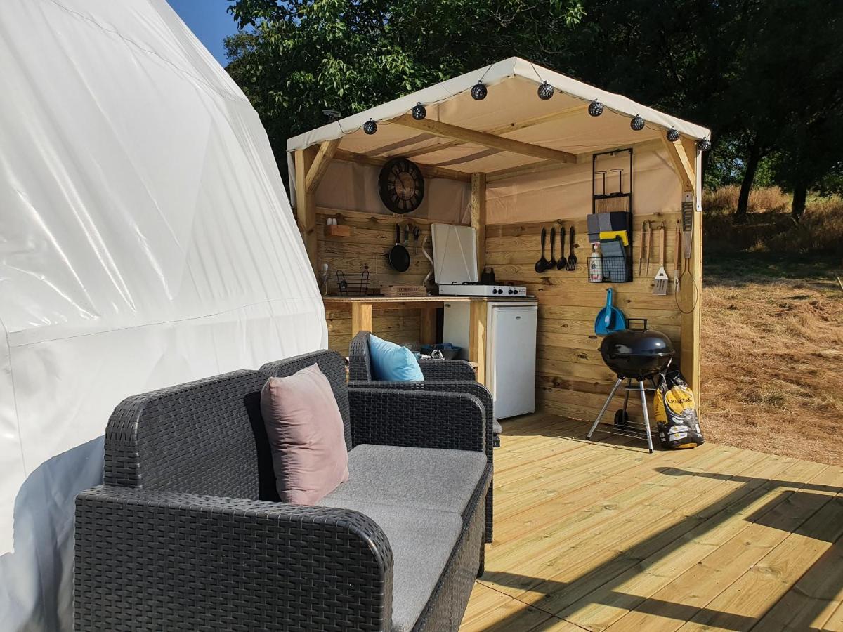 Moulin Du Pommier Glamping & Camping Saulgond Ngoại thất bức ảnh
